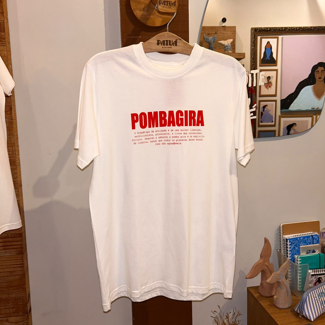 T-SHIRT POMBAGIRA OFF WHITE
