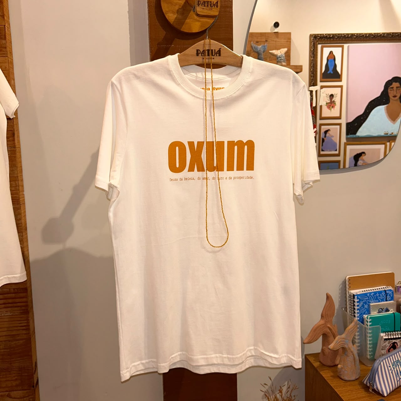 T-SHIRT OXUN OFF WHITE