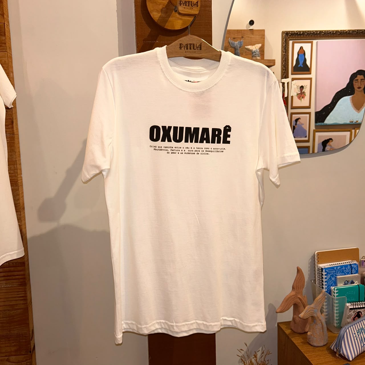 T-SHIRT OXUMARÊ OFF WHITE