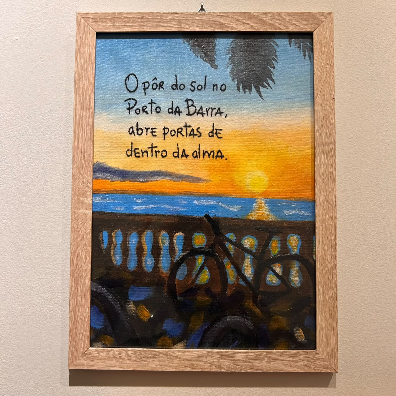 QUADROS BYANE BORDADO E PINTADO 25X30