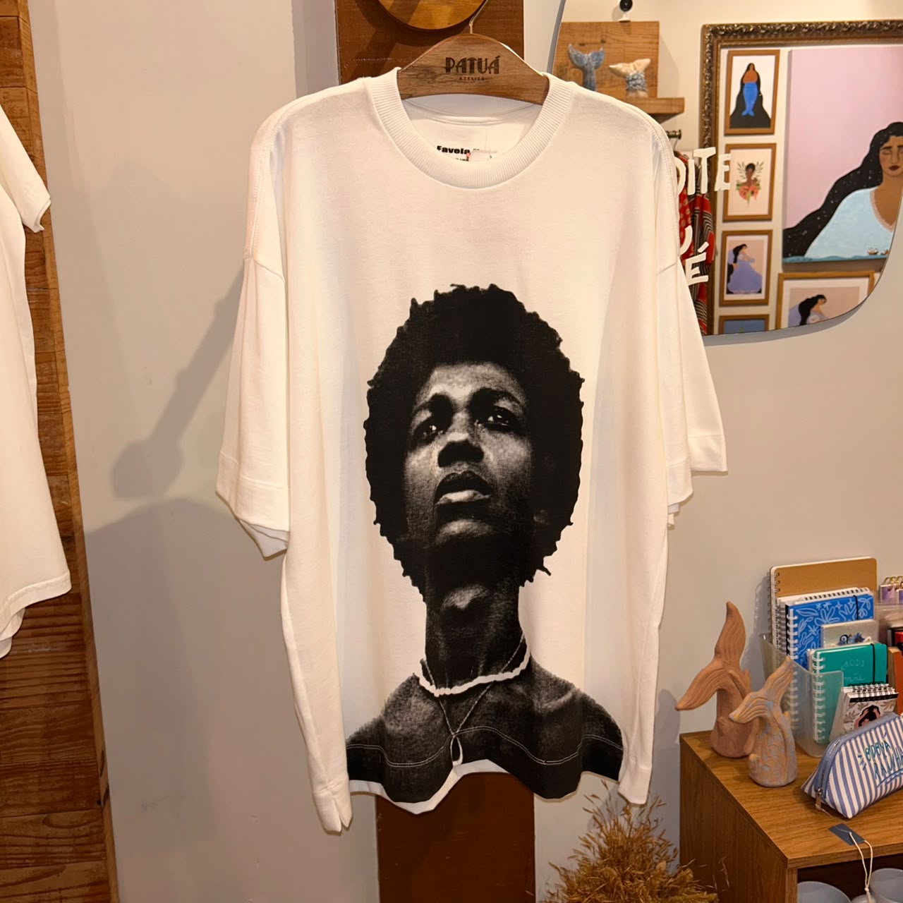 T-SHIRT OVER SIZED OFF WHITE