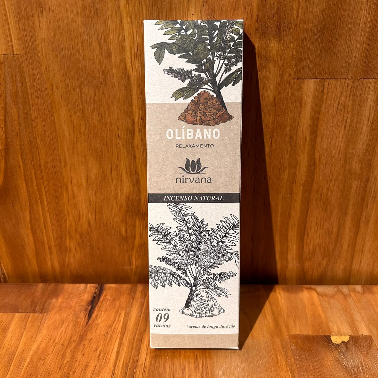 INCENSO NATURAL NIRVANA OLÍBANO 9 VARETAS
