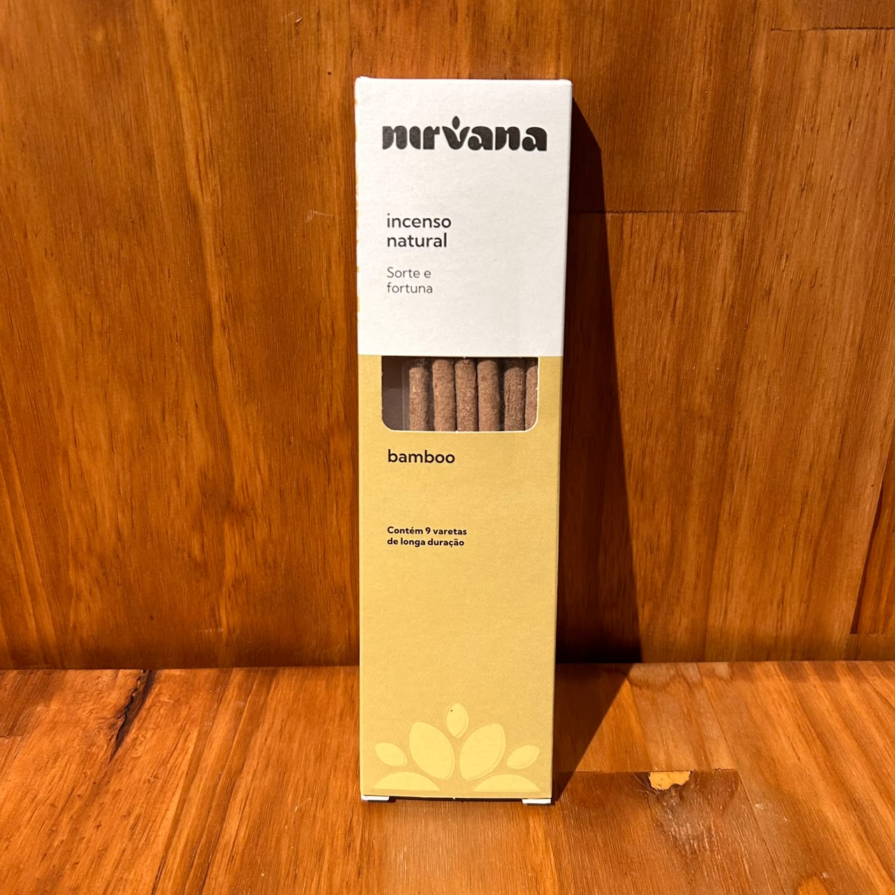 INCENSO NATURAL NIRVANA BAMBOO 9 VARETAS