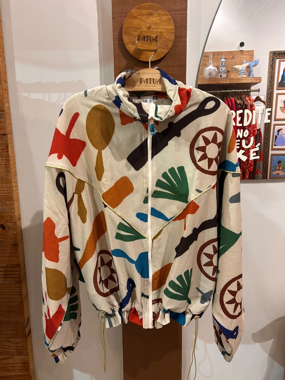 CASACO PONCHO ORIXÁS