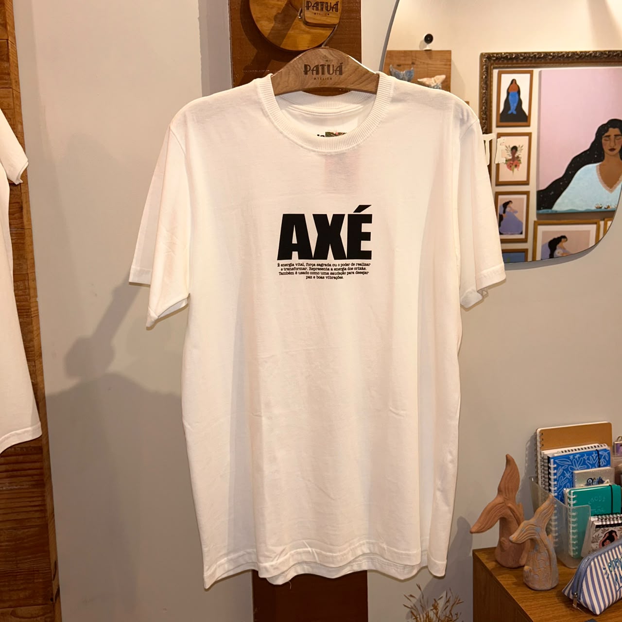 T-SHIRT AXÉ OFF WHITE