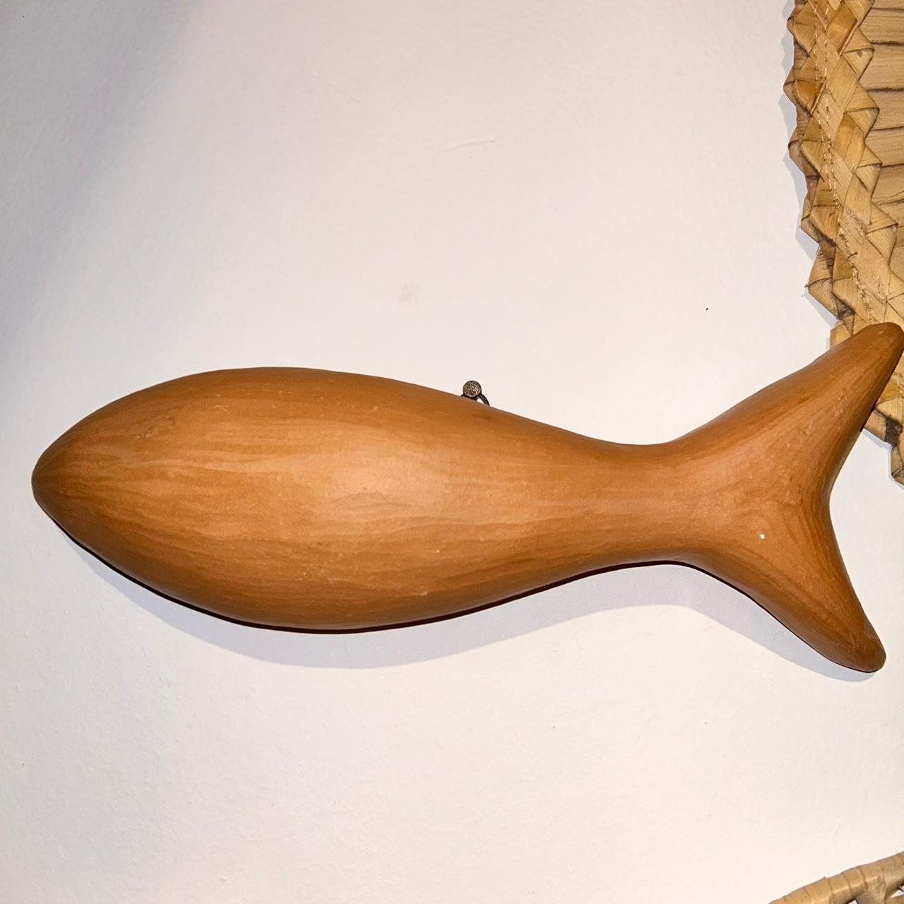 PEIXE PAREDE OVAL U - 23 CM