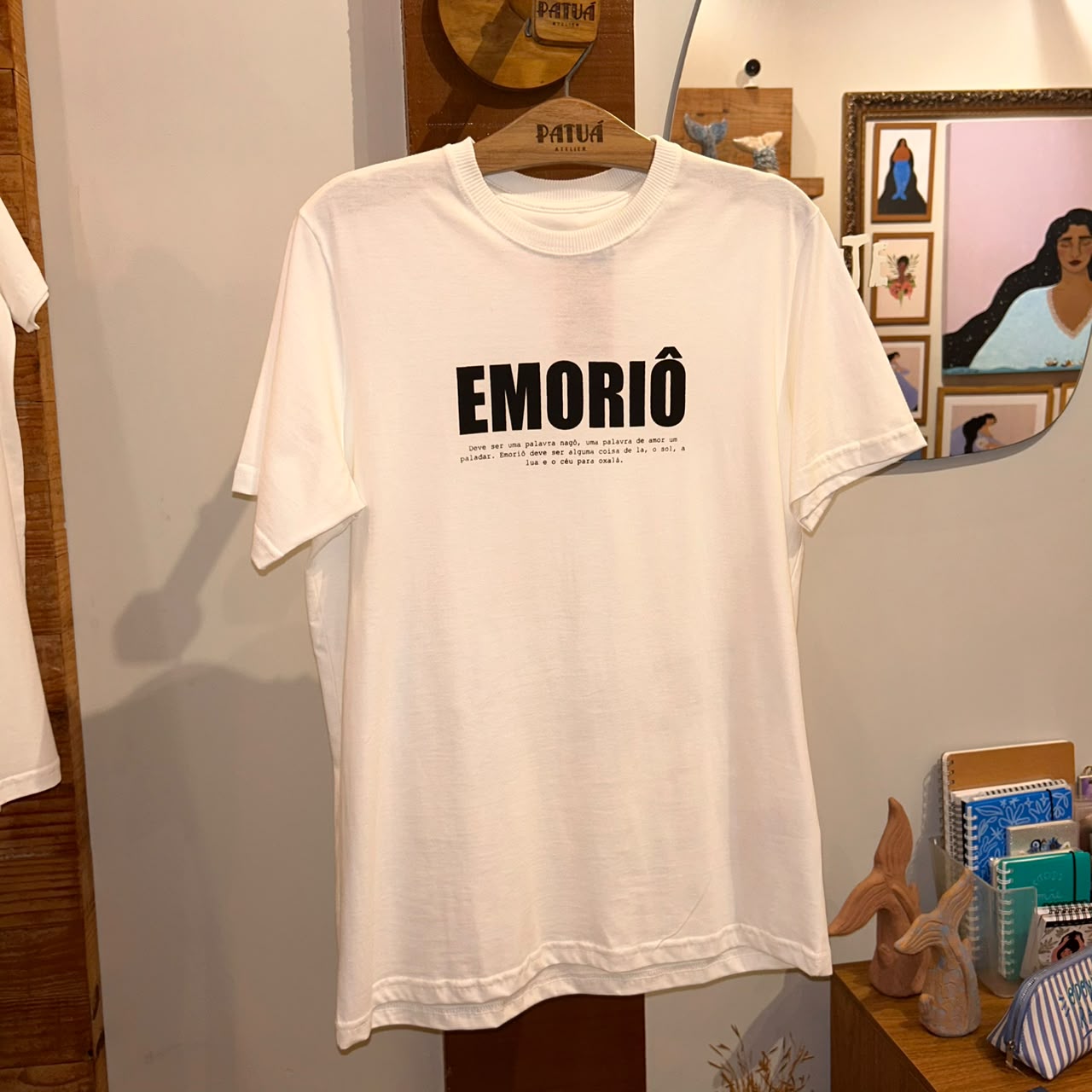 T-SHIRT ÊMORIO OFF WHITE