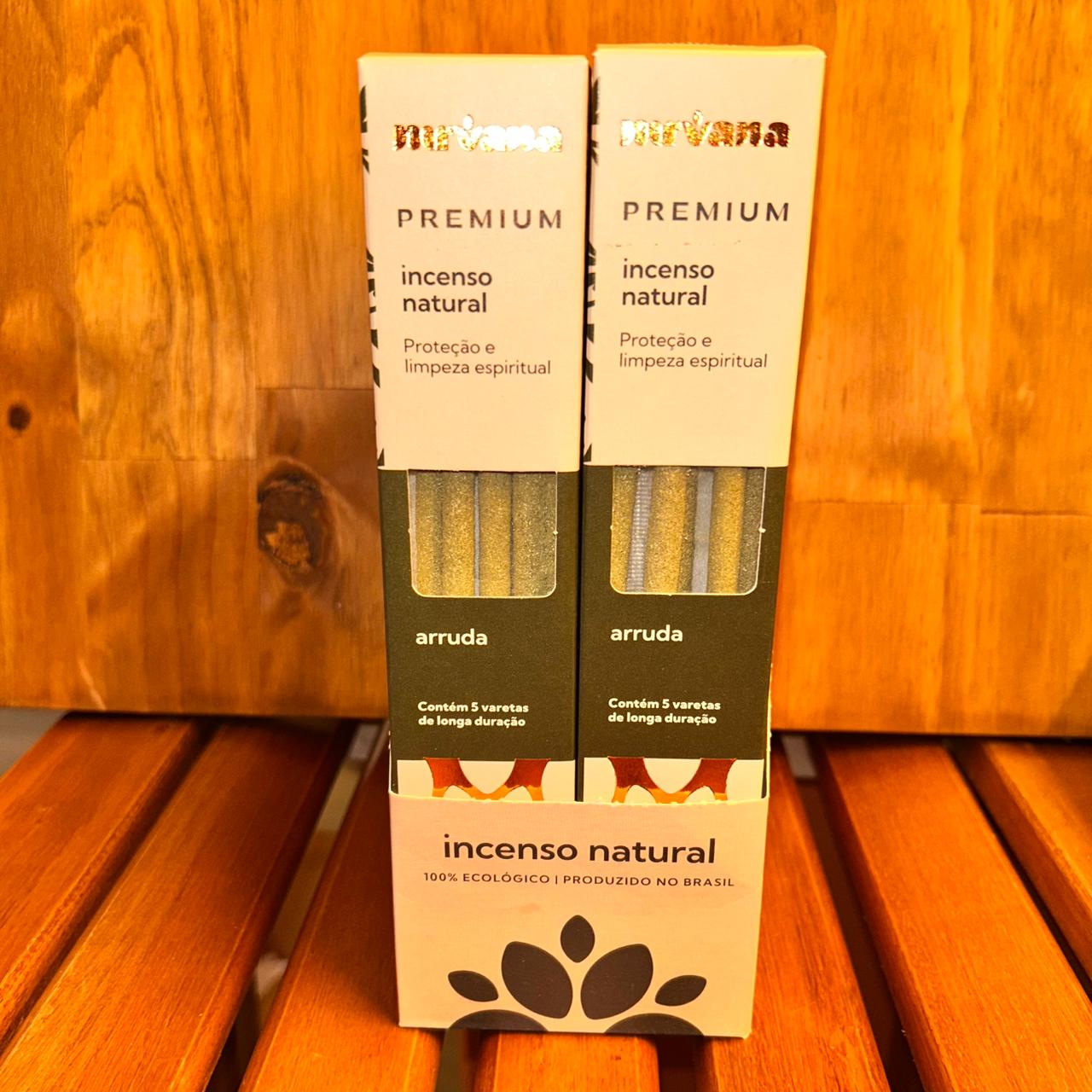 INCENSO NATURAL NIRMAVA PREMIUM ARRUDA 5 VARETAS