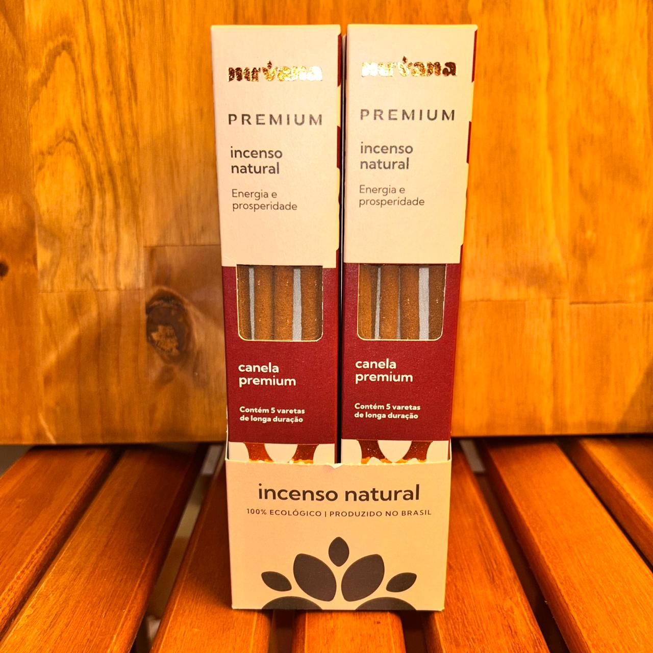 INCENSO NATURAL NIRVANA CANELA PREMIUM 5 VARETAS
