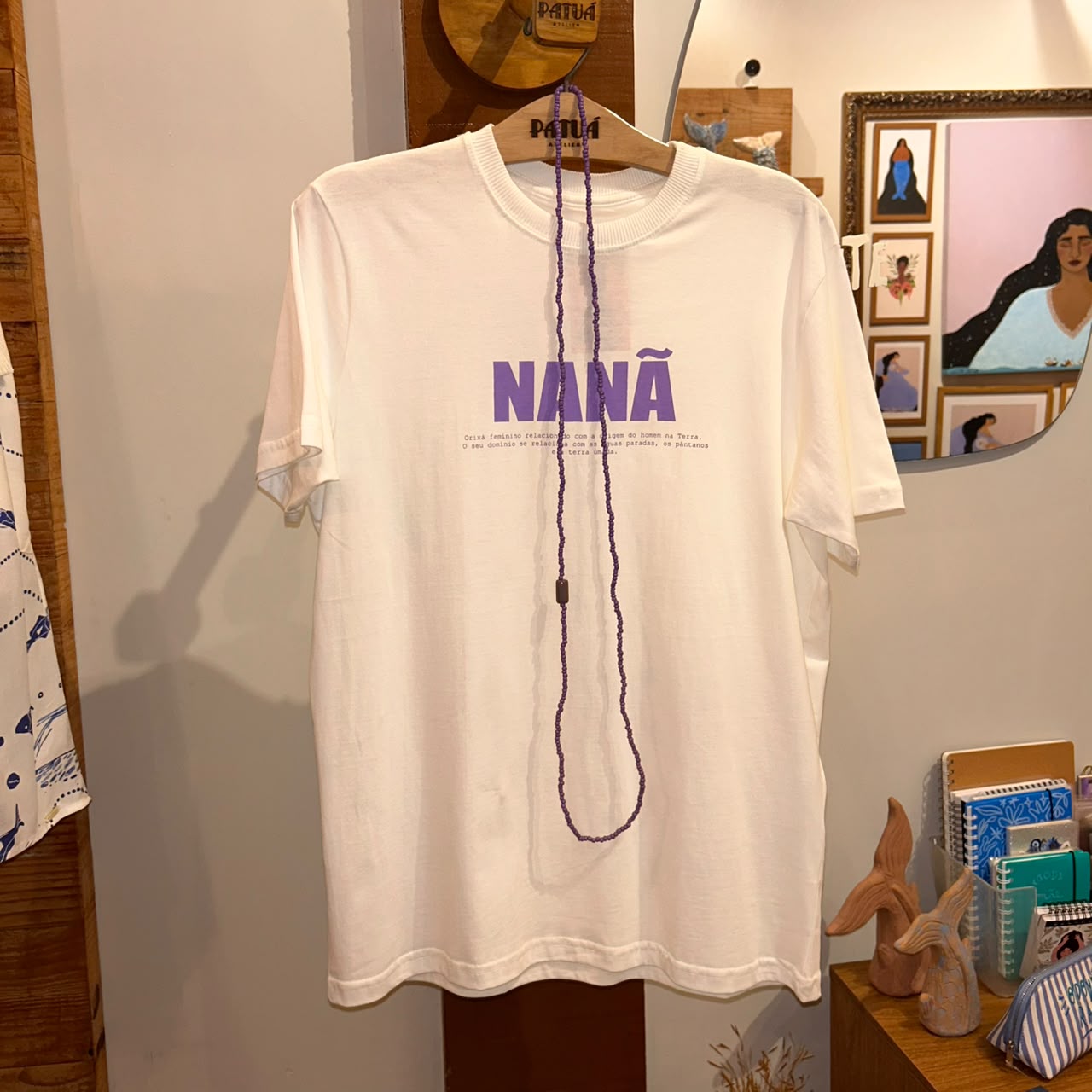 T-SHIRT NANÃ OFF WHITE